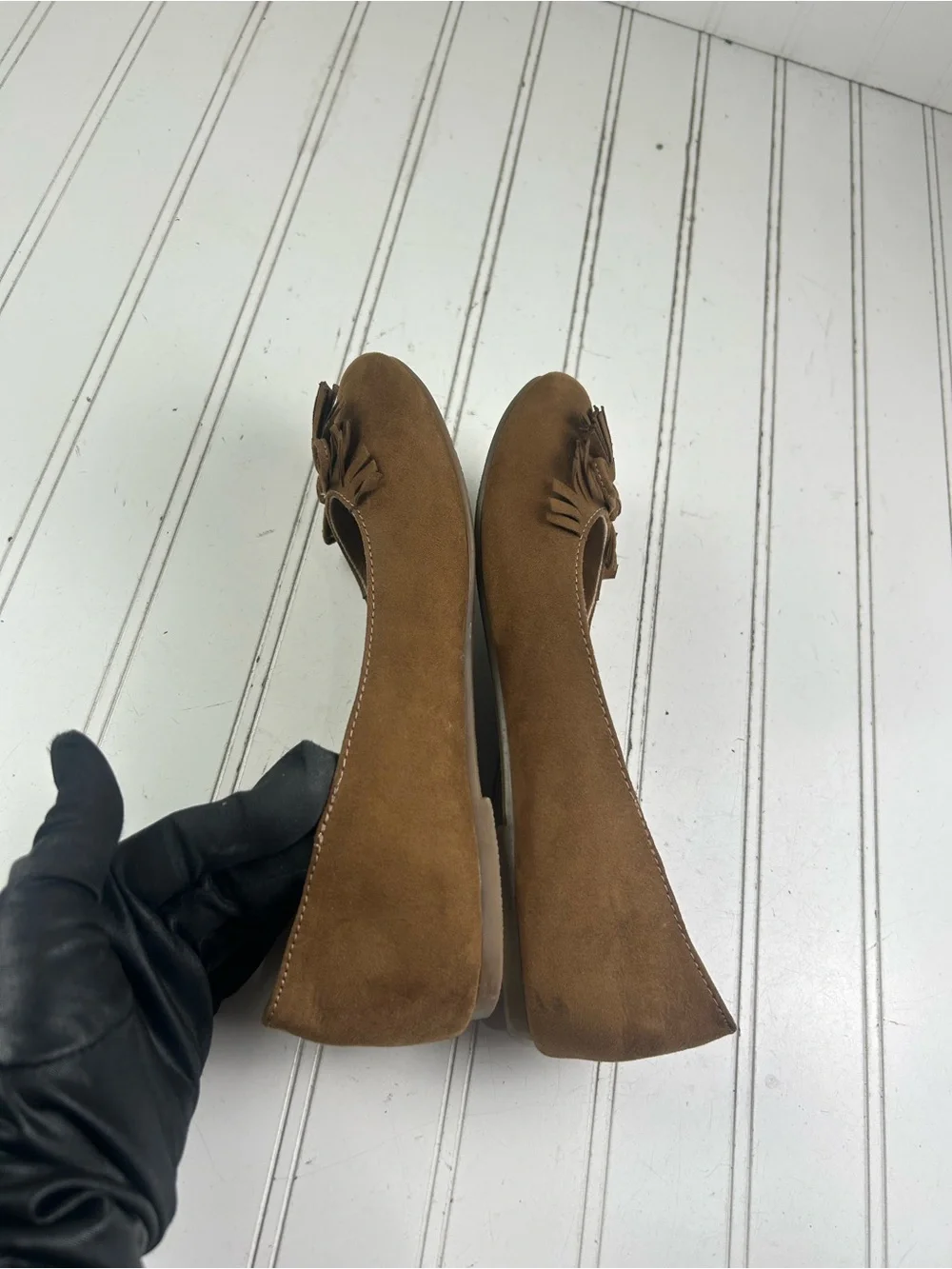 Mudd brown faux